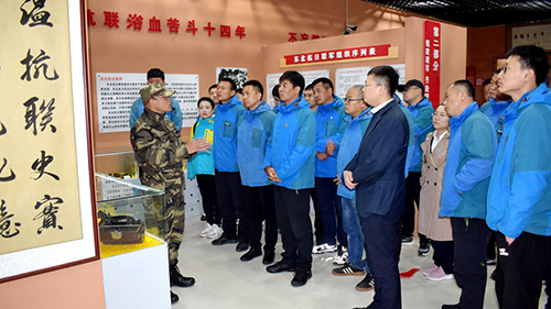 公司北景區(qū)運(yùn)營(yíng)黨支部“奮斗百年路 啟航新征程--學(xué)黨史、悟思想、辦實(shí)事、開(kāi)新局”寒蔥嶺密營(yíng)遺址愛(ài)國(guó)主義教育實(shí)地考察主題黨日活動(dòng)