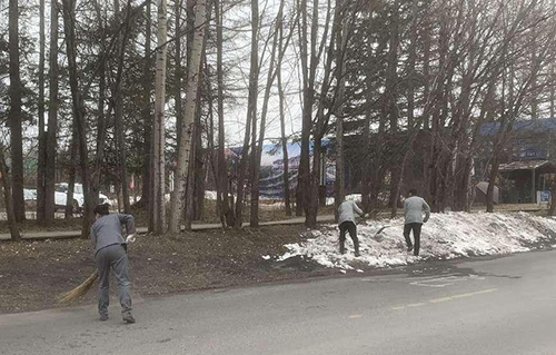 “文明健康、綠色環(huán)?！睈?ài)國(guó)衛(wèi)生整潔行動(dòng)